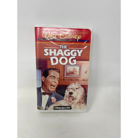 Walt Disney Home Video VHS THE SHAGGY DOG (1959) Original Release 1981 - Picture 1 of 4